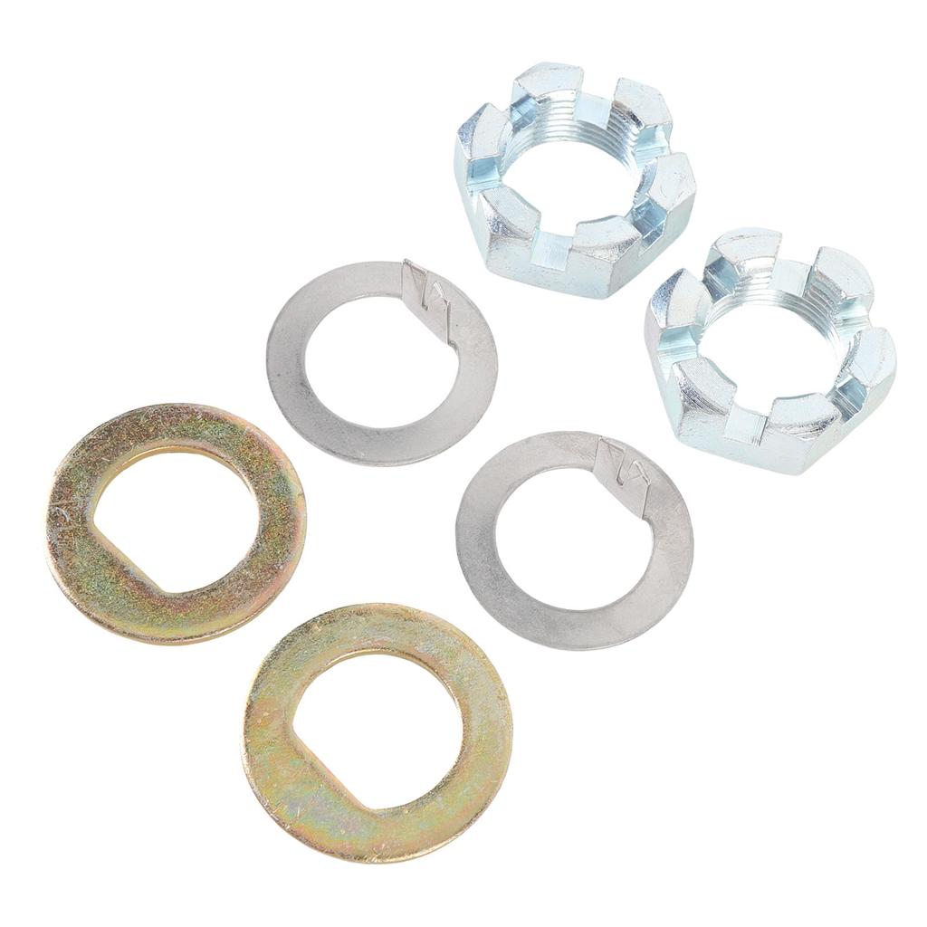Spindle Nut and Washer Kit K7133500 Accurate Thread Excellent Sealing Replacement for EZ Lube Axles