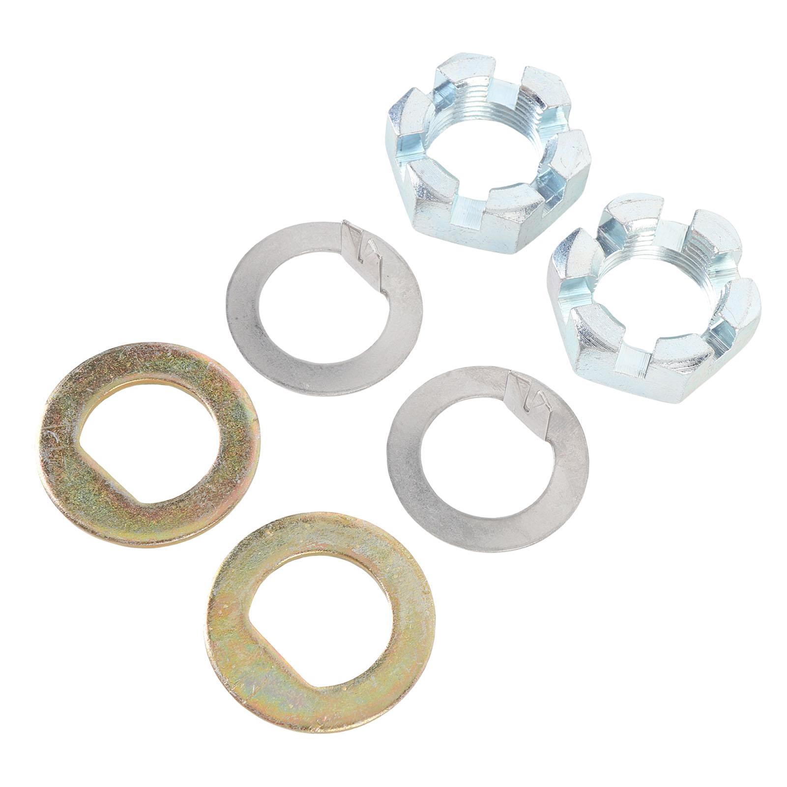 

Spindle Nut and Washer Kit K7133500 Accurate Thread Excellent Sealing Replacement for EZ Lube Axles