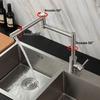 OEING Kitchen Foldable Extendable Hot & Cold Faucet