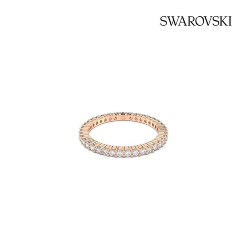 SWAROVSKI Matrix Vittore Rose Gold-Tone Ring