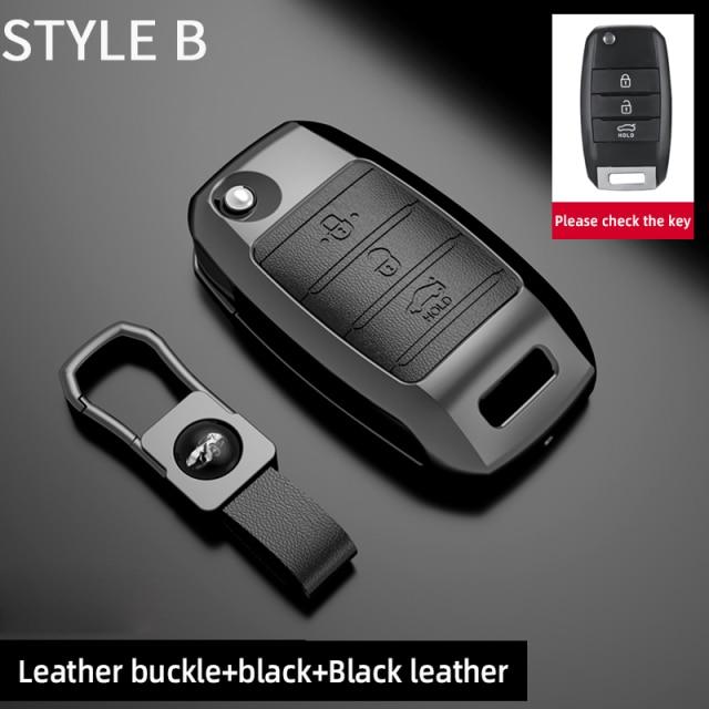 Car Key Case Holder Cover for Kia Sportage Ceed Sorento Cerato Forte Kx3 K5 2017 2019 2020 Remote Fob Key Accessories