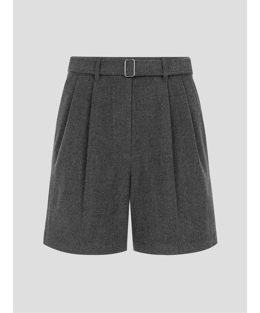 Binpolleidiseu [B. My] Fleece-Lined Belted Shorts Ash (Bf5X25N014)