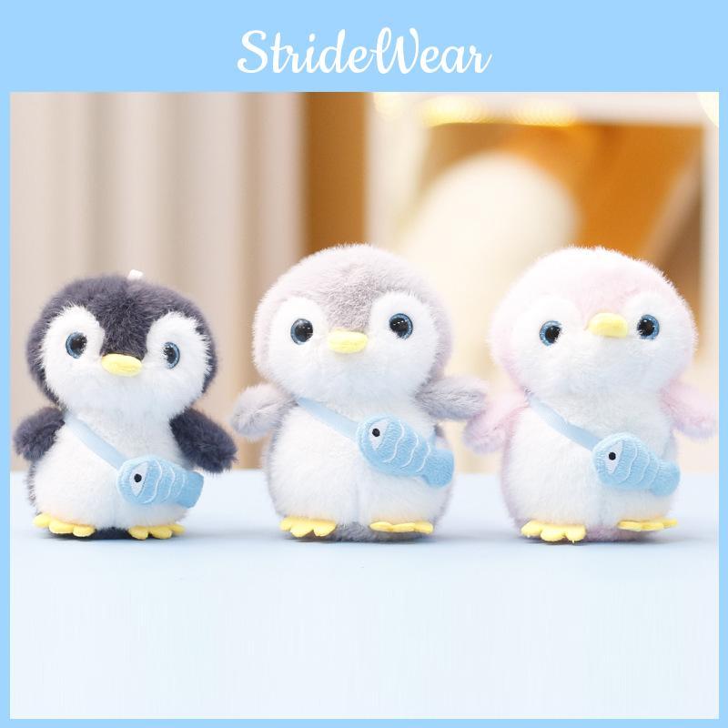 Cute Penguin Plush Doll With Pp Cotton Filling For Kids Gift And Bag Accessory