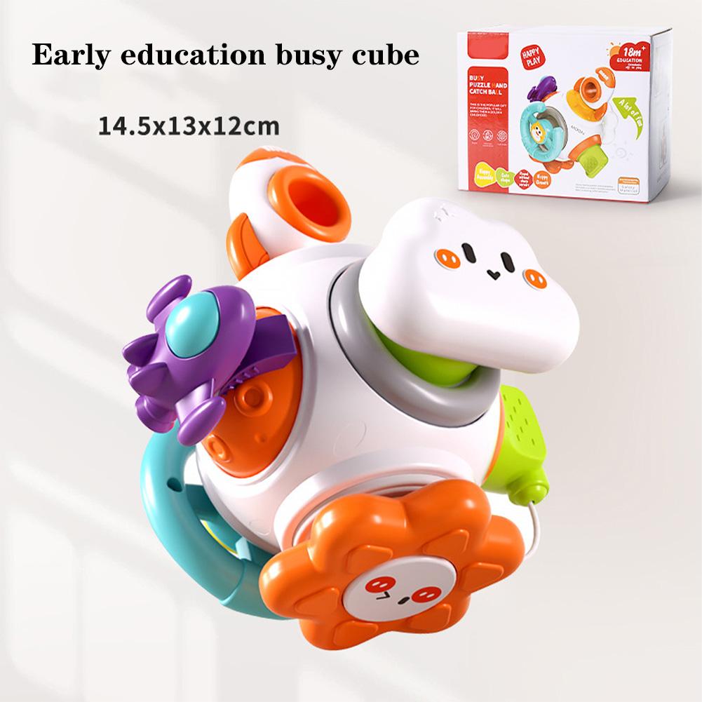 Toddler Activity Busy Cube Toys Busy Board Sensory Toys Learning Educational Toys Gifts For 12-18 Months & 1-3 Year Old Boys Girls