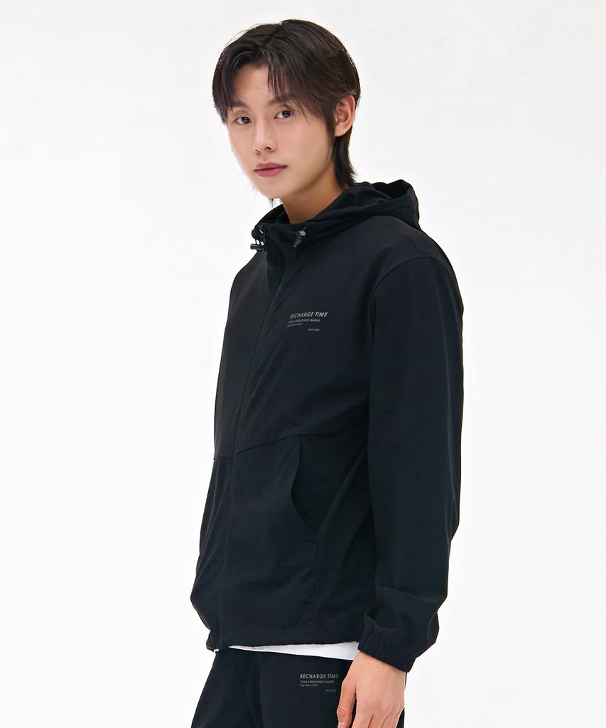Chasecult Men'S Cool Light Zip-Up Hoodie - Black