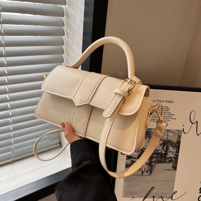 Retro Handbag for Women 2026 New High End Single Shoulder Bag Versatile Fashi Crossbody Small Square Bag Brown