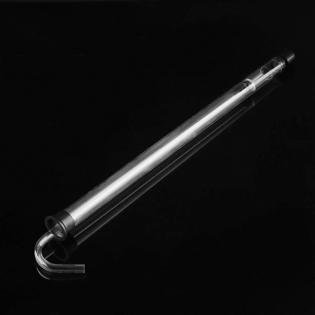 Auto Siphon Racking Cane, Fast Siphoning Kit, Large Auto Siphon Wine Bottle Filler Clamp and 35cm Tubing for Beer Wine Bucket Carboy Bottle