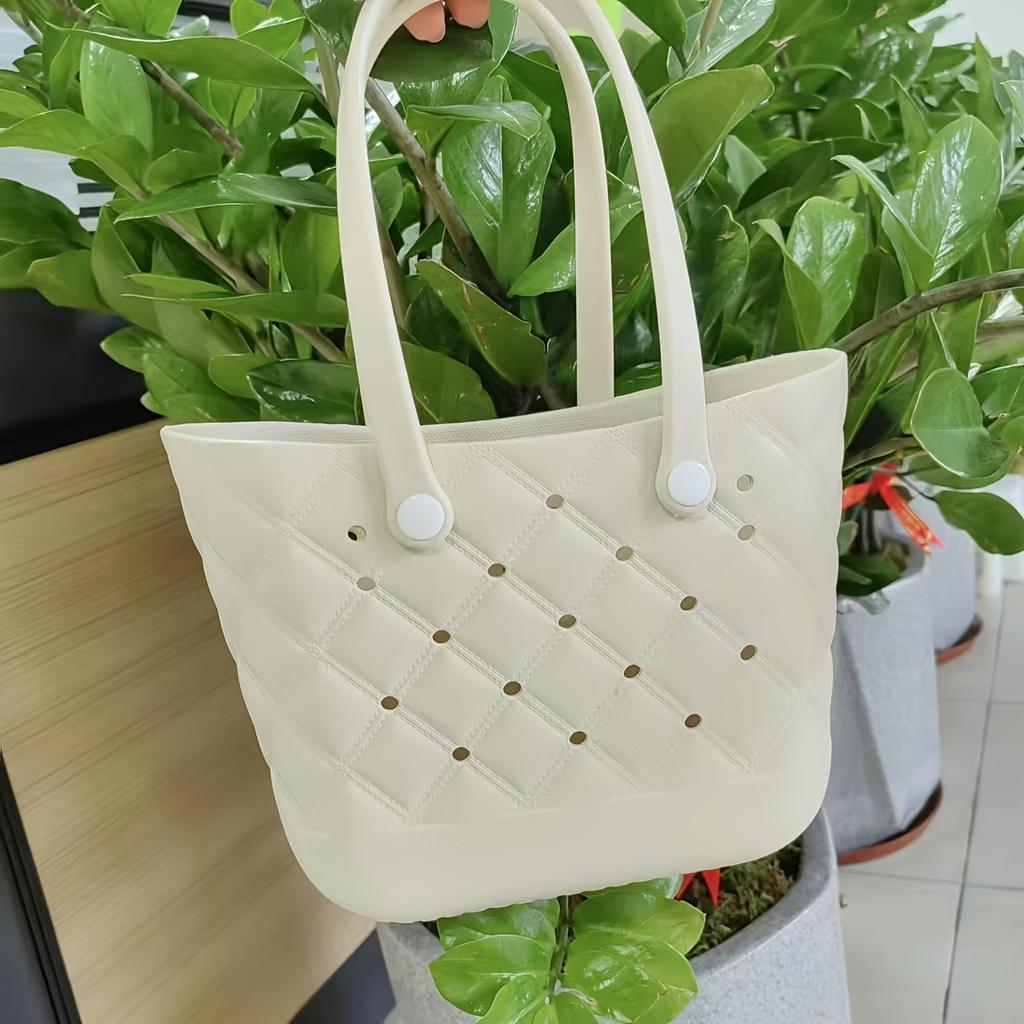 Chic EVA Beach Tote Bag - Large Capacity, Durable & Fade-Resistant with Secure Shoulder Strap Outdoor Bag