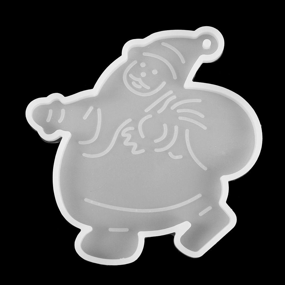 Anhänger zum Aufhängen, Weihnachtsbaum, Weihnachtsschmuck, Silikonform, Epoxidharzformen, Kristallharzform