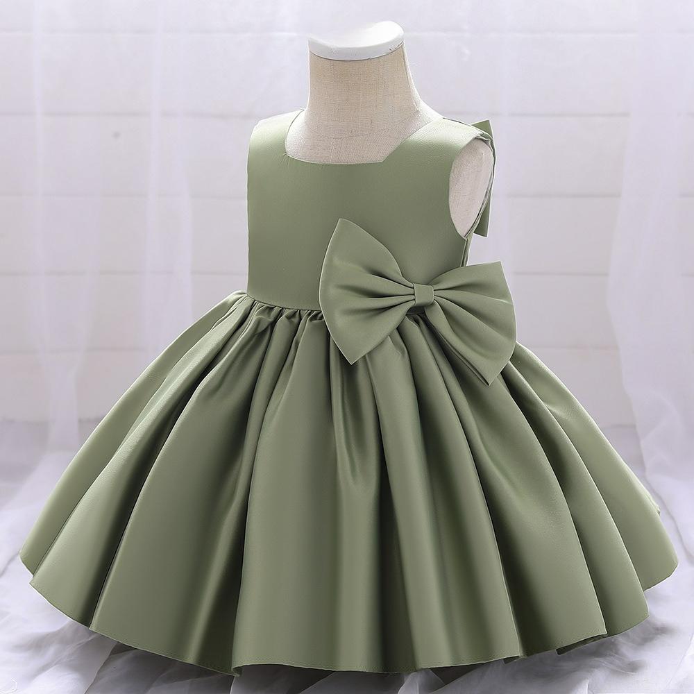 Girls' Skirts, Children's Dresses, Princess Dresses, Satin Bows, Costumes, Catwalks, Children Gown