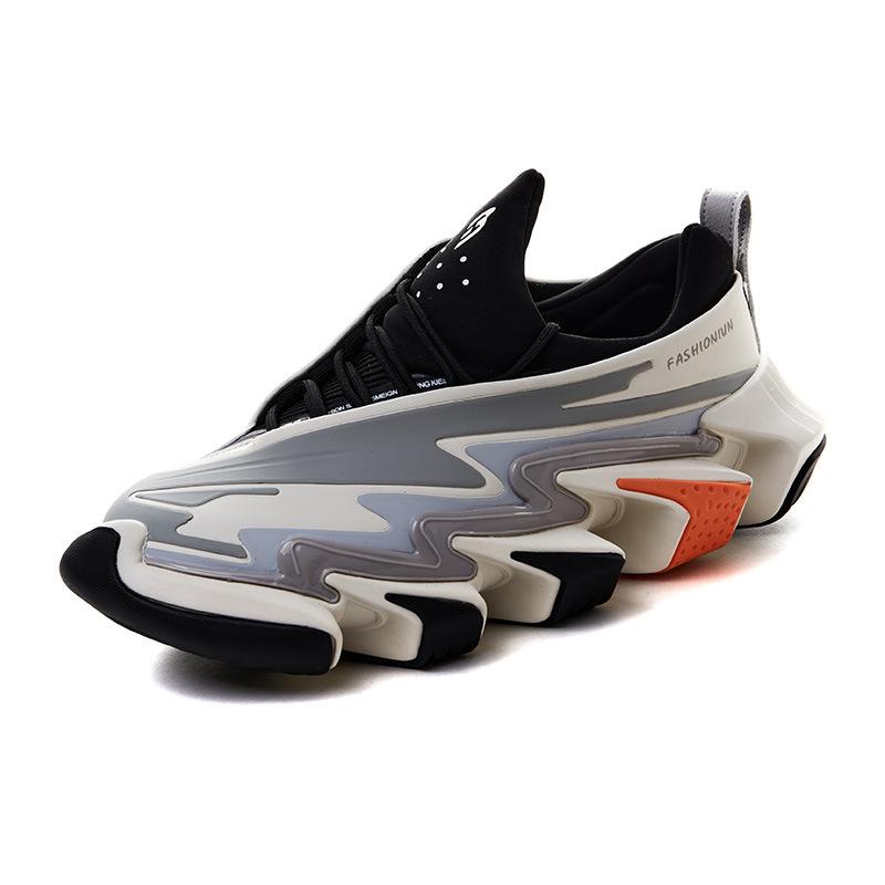 

Кроссовки для бега Gear, модный новый дизайн, толстая подошва для увеличения роста, контрастные цвета, спортивные женские универсальные повседневные туфли women s 39