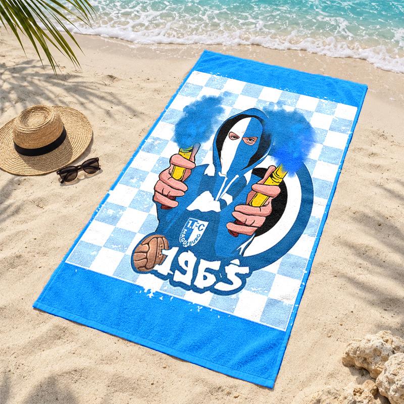 1.FC Magdeburg Microfiber Beach Towel Quick Dry Sand Free Lightweight Beach Towels for Travel Swimming Camping