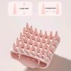 Brosse de Massage pour Shampooing Poils Doux en Silicone Soulage le Mal de Tête Pellicules Brosse de Lavage des Cheveux Outil de Massage Capillaire