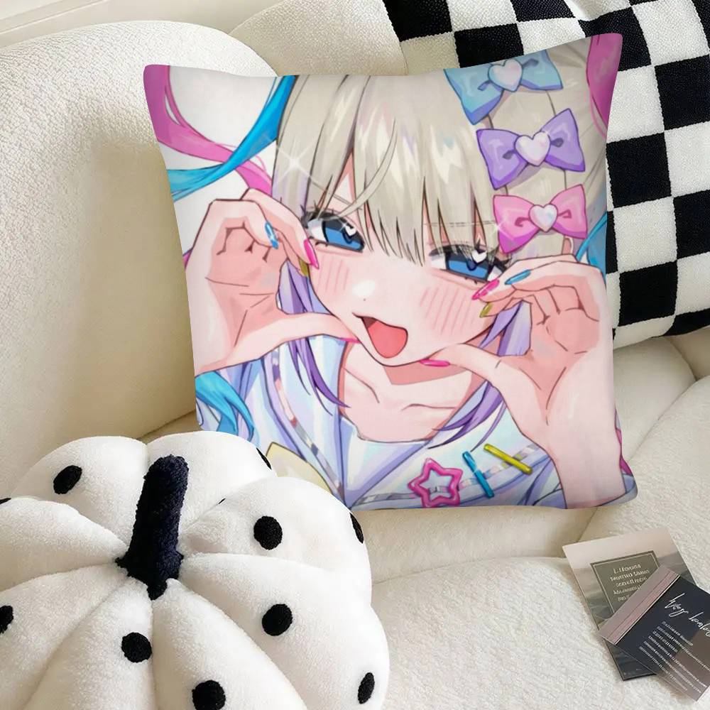 Needy Streamer Overload Pillow Case Fashion Square Pillowcase Bedroom Sofa Room Ins Decoration Leisure