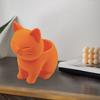 Cat Flower Pot Decorative Resin Animal Planter Home Office Desktop Bulldog Flower Pot for Succulents Plant Lovers Gift