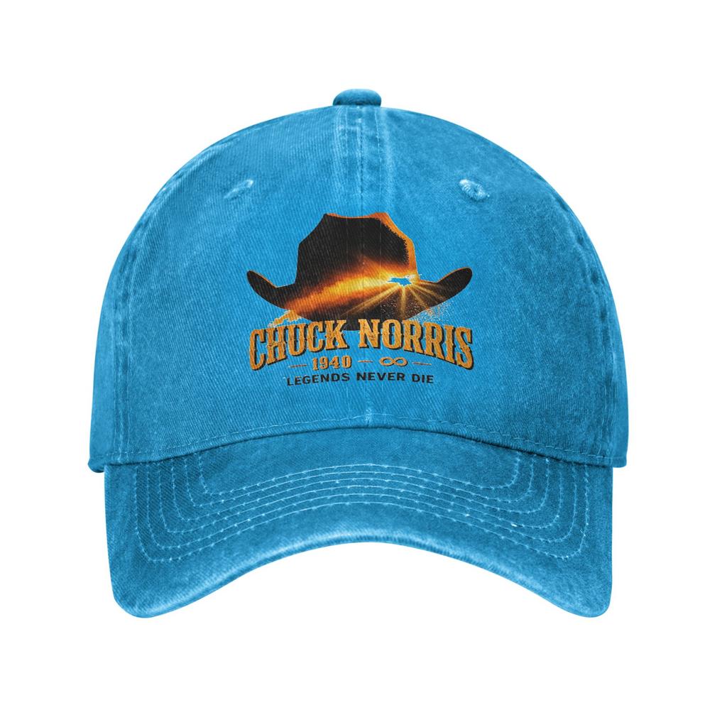 Chuck Norris Legends Never Die 1940 Forever Tribute Baseball Cap Men Women Distressed Cotton Snapback Hat Adjustable Caps Hat