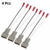 4Pcs Car Speaker Connector Harness Adapter For Ford F-150 72-5512