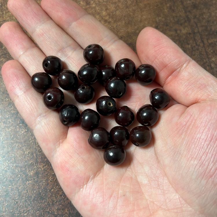 Natural Soapberry Bodhi Seed Prayer Beads Bracelet – 108 Beads, 500g Bulk