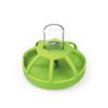 New Reptile Water Drinker Dispenser Food Bowl Lizard Feeder Round Dish Drink Bottle Lizard Lotus Flower animal feeders