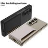 Samsung zFold7 Ultra-Thin Business Style Phone Case with Card Holder and Anti-Drop Protection
