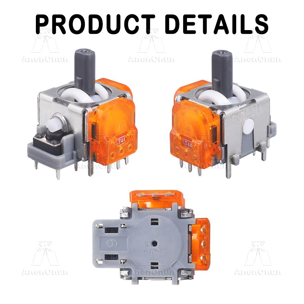 PS5 TMR Electromagnetic Joystick High-Precision Gaming Control Stick No Drift 3D Analog Sensor Module Upgrade Replacement Parts
