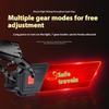 Outdoor Cycling Safety Warning Taillight Rechargeable Bicycles Tail Light Bike License Plate with LED Easy Installation