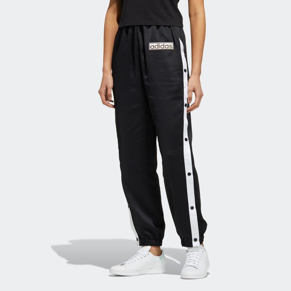 Adidas Originals Adibreak Track Pants With Side Buttons Women Pants Black HC6570