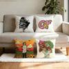 Rapper TTylers The Creatorv Pillow Case Square DoubleSided Printing Short Plush Sofa Cushion Cover Bedroom Bedside Pillow