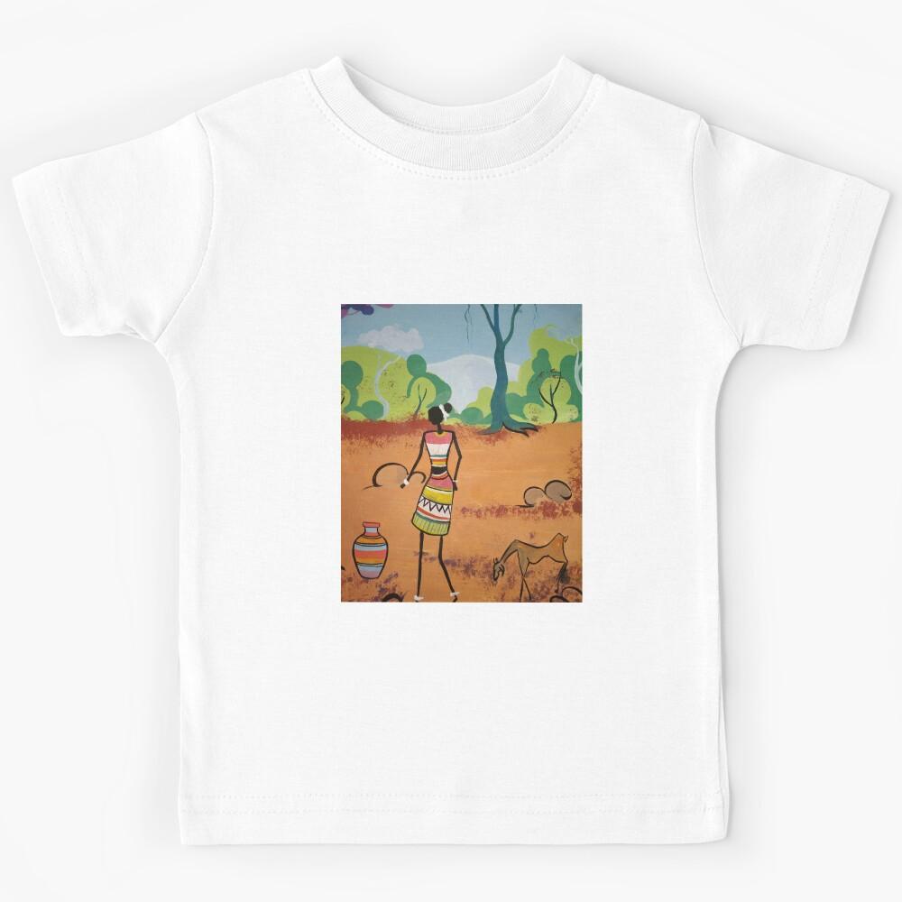 RETRO PATERN Kids T-Shirt 100