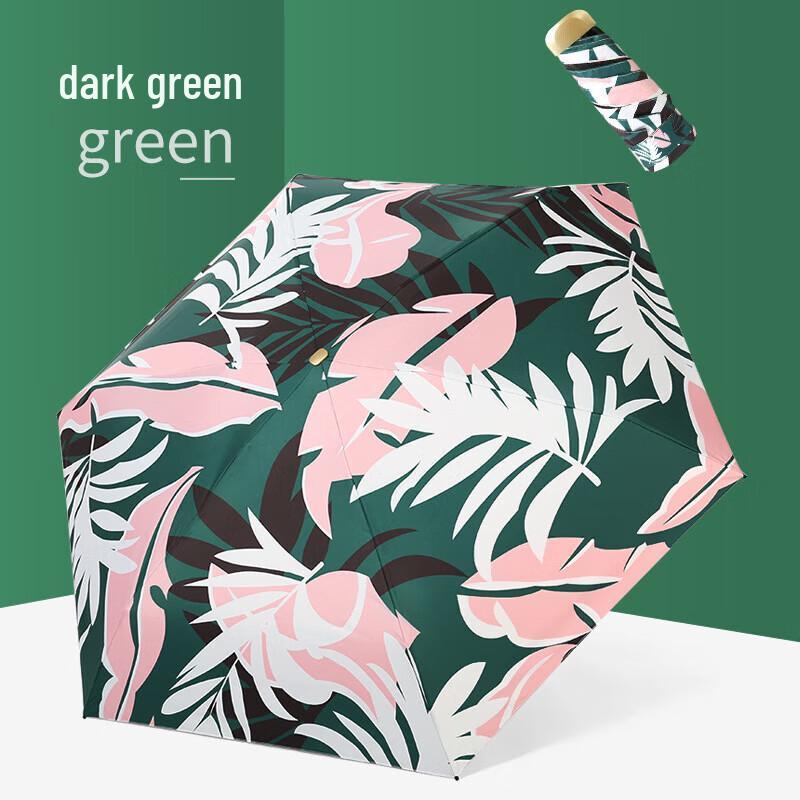 XU QING Ultra-Compact Floral UV Umbrella