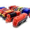Electric Train Locomotive Magnetic Car Diecast Slot Fit All Wooden Train Track Railway Toy For Kids W02