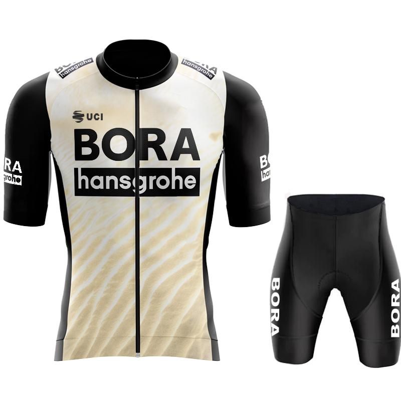 2026 Sommer Atmungsaktives Radsportanzug Set Sportbekleidung Trikot Mann Pro Team Ausrüstung Trägerhose Sommerkleidung Tricuta Herren Outfit Bluse Gel-Shorts Set Mtb