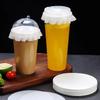 500 Pcs Splash Proof Cup Sealing Pads Paper Disposable Coffee Paper Lids  Beverage