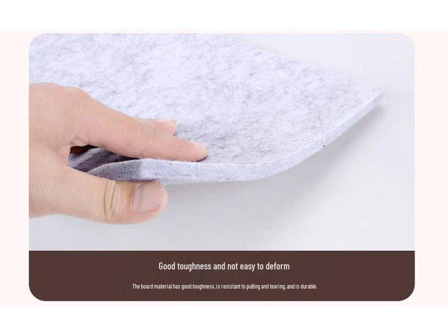 Creative Wool Felt Adhesive Photo Frame Wall Decoration for Living Room Entrance