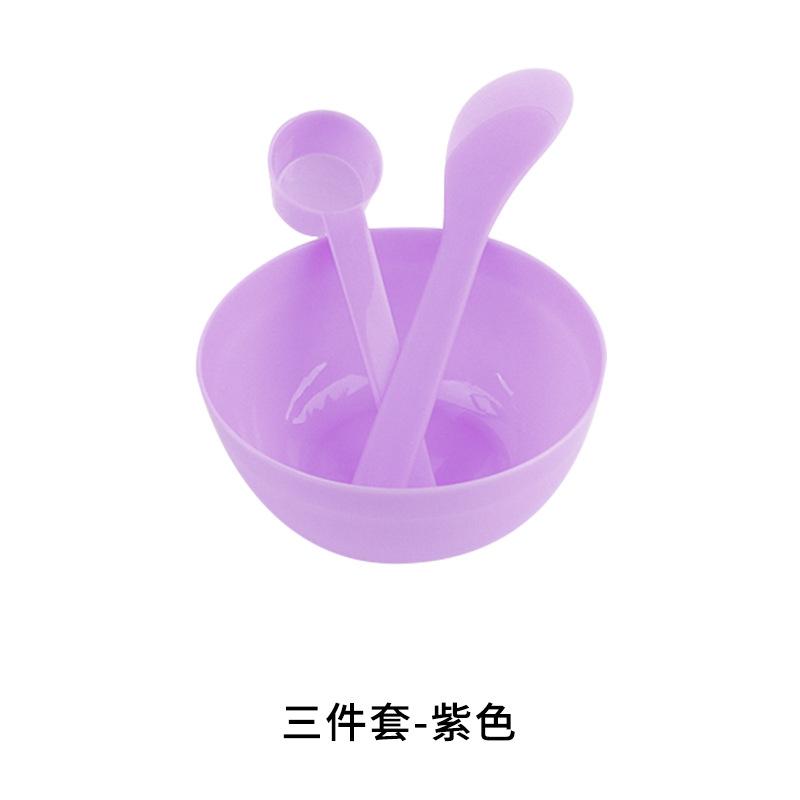 

Purple Beauty Facial Mask Bowl Measuring Spoon Scraper 3 Piece Set Plastic Products Home Beauty Shops Beauty Tools