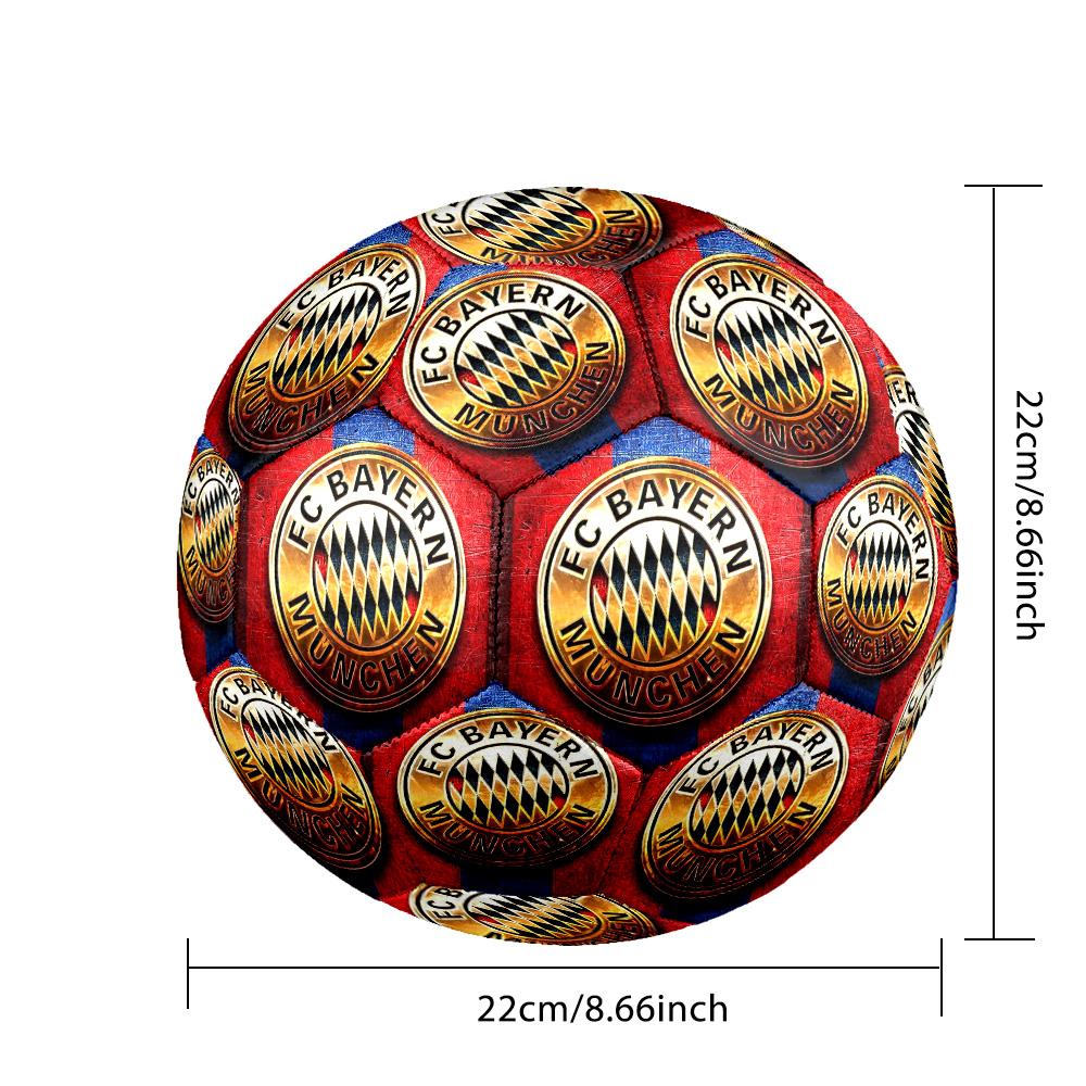 Pallone da Calcio Stampato FC Bayern Monaco | Taglia 5