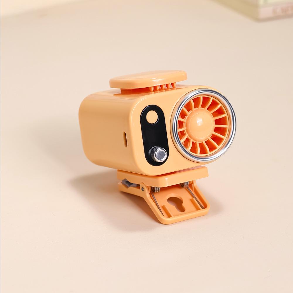 2026 Portable USB Charging Waist Clip Fan for Outdoor Sports & Travel