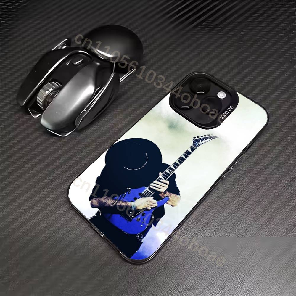 Singer G-Gustavo Cerati Phone Case For iPhone 17,16,15,14,13,12,11,Pro,Max,Plus Soft Black Cover