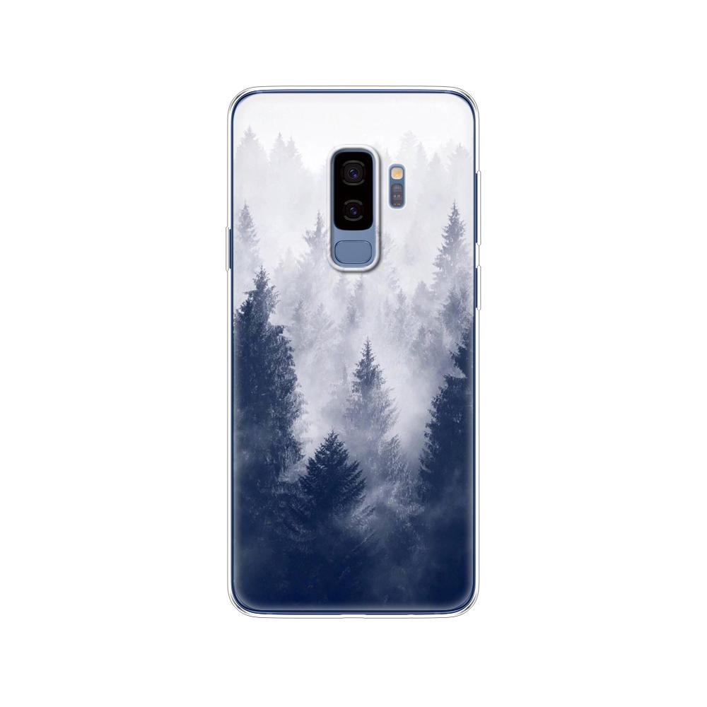 Měkké silikonové pouzdro TPU Pro Samsung Galaxy S9/S9 PLUS Kryt Pouzdro pro Samsung S9/S9 plus Ochranný kryt telefonu
