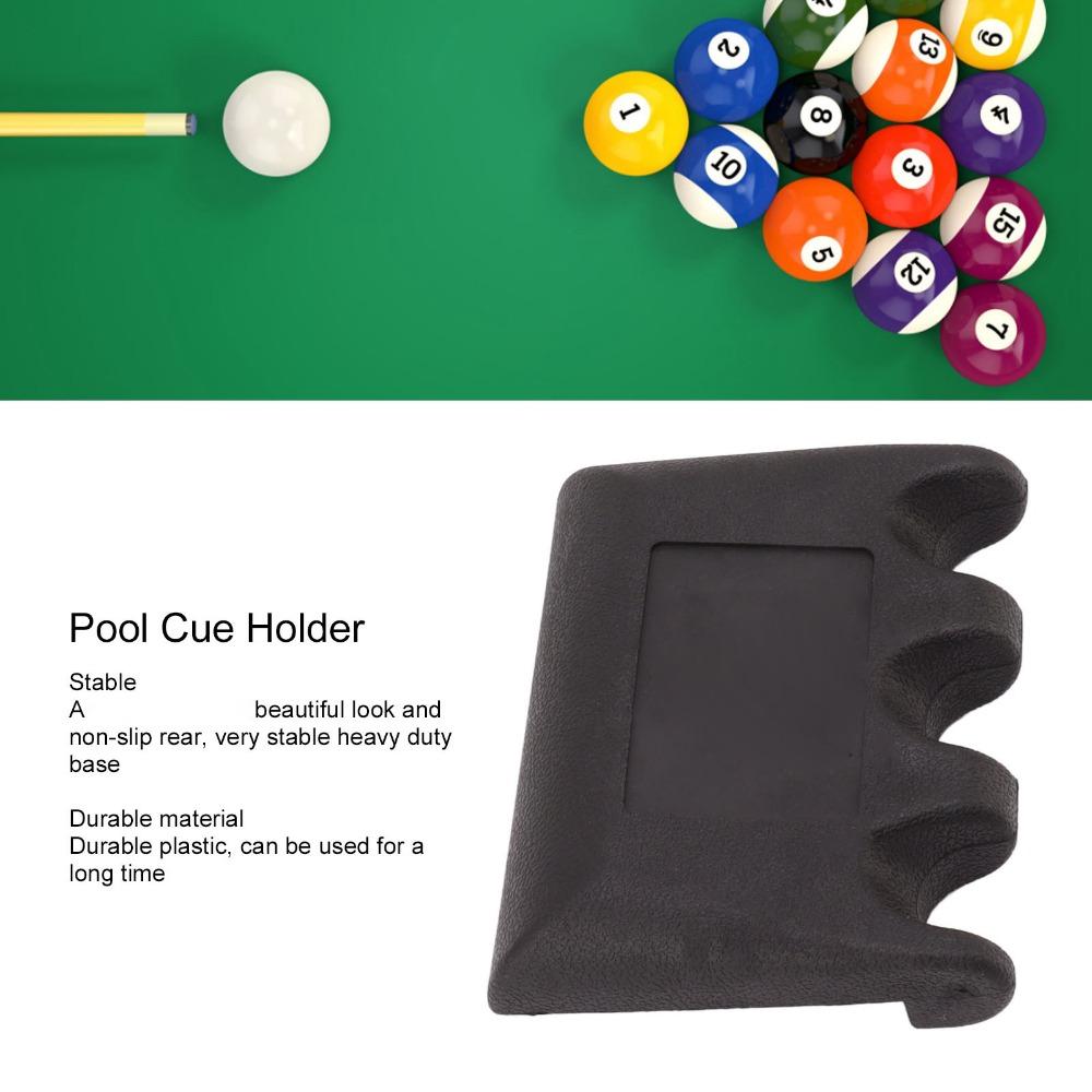 Portable Billiard Cue Holder 3 Holes Cue Stick Holder Pool Cue Holder  Game Room