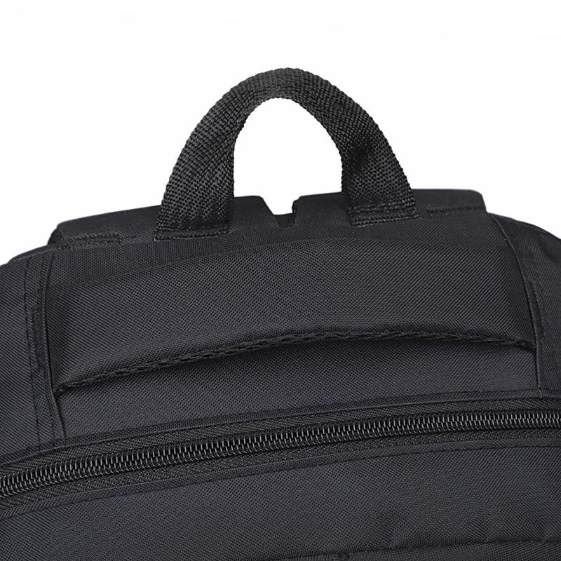 Unisex Minimalist Backpack - Multi-Layer Pocket Design for Business Travel & Student Life