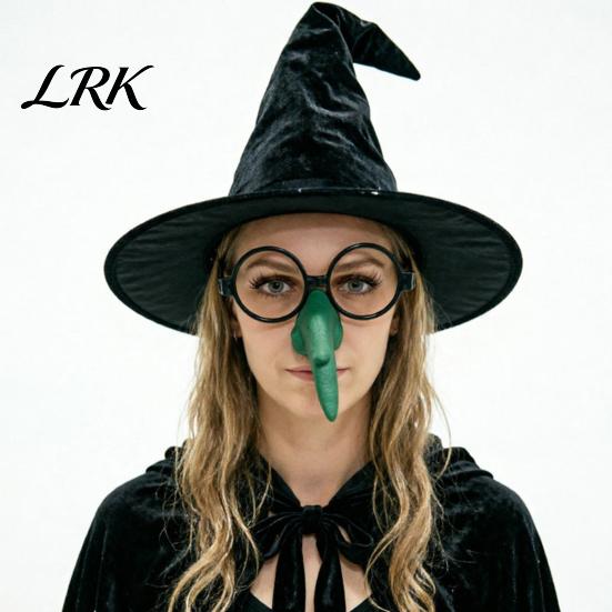Creative Witch Nose Decoration Wicked for Adults, Realistic Fake Nose, Fairy Tale Halloween Cosplay Props Costume Accessory Performance Prop