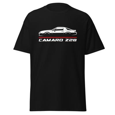 Maglietta Premium per Fan di Chevrolet Camaro Z28 3ª Generazione 1982 Regalo di Compleanno