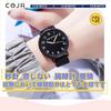 Exam wristwatch silent second hand analog simple cute stylish water-resistant up 3 atmospheres luminous easy read suitable men women ideal students