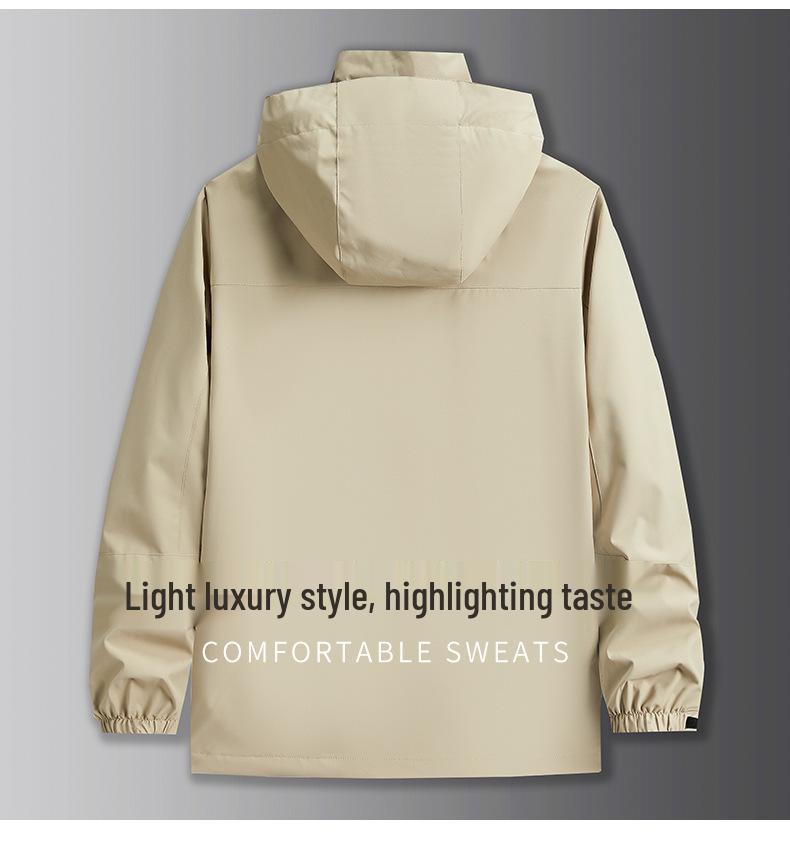 Men's Plus Size 3-in-1 Outdoor Jacket with Removable Liner & Hood for Autumn/Winter
