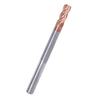 4mm 4 Flutes Nano Coating Spiral End Mill Tungsten Steel CNC Milling Cutter Bit (5pcs)