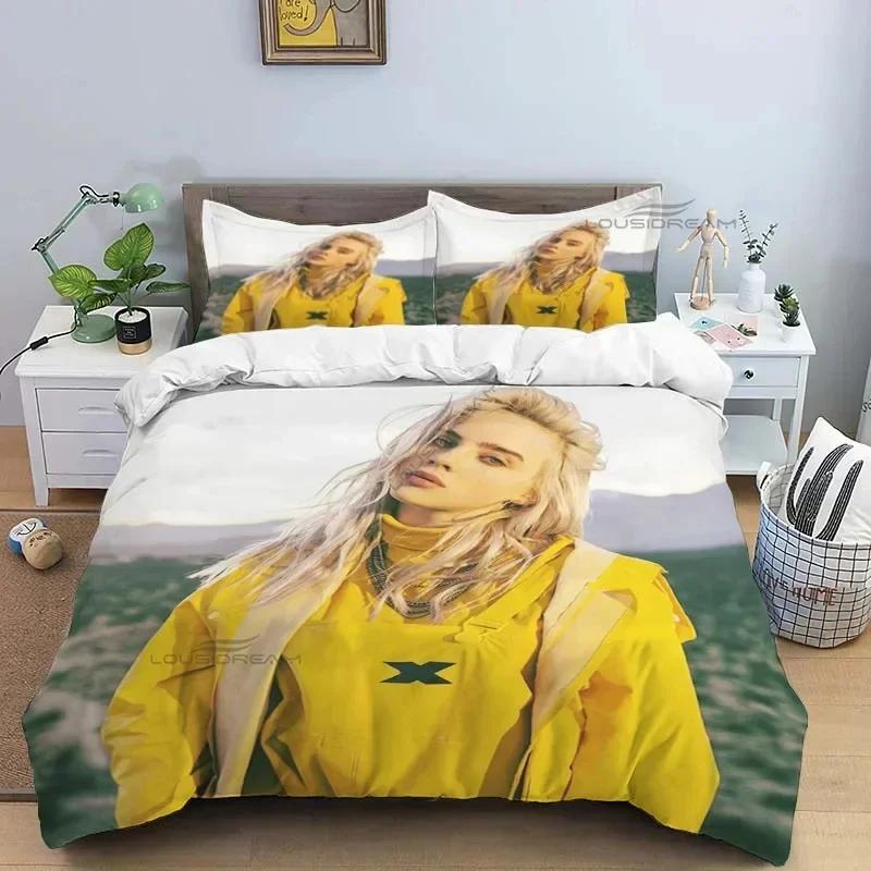 Popular Star B-E Singer Bedding Set Duvet Cover Bed Set Quilt Cover Pillowcase Comforter King Queen Size Boys Adult Bedding Set