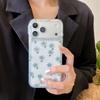 imd case - full screen light blue flowers