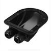 Solar Cable Motorhome Junction Box Single/Dual Hole Cable Entry Gland Box Motorhome Caravan Boat Junction Box Camper Accessories