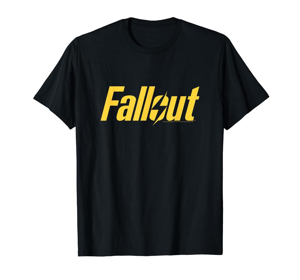 Fallout TV Series Yellow Lightning Logo T-shirt